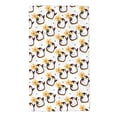 thumbnail image 1 of Kdxio Hand Towel Penguin With Flowers for Bathroom Kitchen Fingertip Bath Towels 27.5 x 16 Inch Home Hotel Gym Laundry Room, 1 of 5