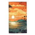 thumbnail image 1 of Kdxio Hand Towel Tropical Sunset Paradise for Bathroom Kitchen Fingertip Bath Towels 27.5 x 16 Inch Home Hotel Gym Laundry Room, 1 of 1