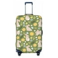 thumbnail image 1 of Kdxio Happy Easter Pattern Luggage Cover for Travel,Elastic and Durable,Fits 18-32 Inch,-No luggage included, 1 of 8