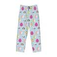 thumbnail image 1 of Kdxio Happy Easter Print Men's Sleep Pajama Pant Lounge Pants with Pockets, 1 of 8