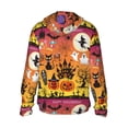 thumbnail image 1 of Kdxio Happy Halloween 4 Print Women Men Sun Protection UPF 50+ Jackets Zip Up Long Sleeve Hoodie Hiking Lightweight with Pockets, 1 of 7