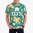 thumbnail image 1 of Kdxio Happy Mother's Day1 Print Men's Short Sleeve Polo Shirt,Midweight Men's Shirt, 1 of 6
