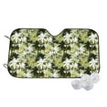 thumbnail image 1 of Kdxio Hawaii Palms Print Windshield Sun Shade,UV Rays and Sun Heat Protection,Sunshade for Car Windshield,Car Shade Front Windshield - Medium, 1 of 6
