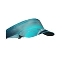 thumbnail image 1 of Kdxio Hawaiian Ship Dolphin Print Sun Visor Hat Golf Visor Adjustable Velcro Outdoor Sports Cap for Men Women, 1 of 6