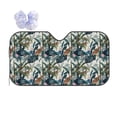 thumbnail image 1 of Kdxio Hawaiian Style Print Front Windshield Sun Shade,Folding Auto Sunshade for Car Truck SUV-Medium, 1 of 1