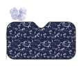 thumbnail image 1 of Kdxio Hawaiian Style Print Front Windshield Sun Shade,Folding Auto Sunshade for Car Truck SUV-Small, 1 of 7