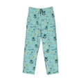 thumbnail image 1 of Kdxio Hawaiian Style Print Men's Sleep Pajama Pant Lounge Pants with Pockets, 1 of 8