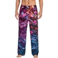 thumbnail image 1 of Kdxio Heart Confetti on Glitter Print Men's Sleep Pajama Pant Lounge Pants with Pockets-Large, 1 of 6