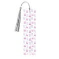 thumbnail image 1 of Kdxio Heart Rabbit Print Metal Tassel Bookmarks,Perfect Gift for Art Lovers and Bookworms Metal Bookmarks for Women, 1 of 8