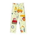 thumbnail image 1 of Kdxio Heavy Equipment Print Men's Sleep Pajama Pant Lounge Pants with Pockets, 1 of 8