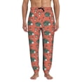 thumbnail image 1 of Kdxio Hedgehog Mushroom Pattern Joggers,Sweatpants for Men with Pockets-Small, 1 of 5
