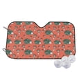thumbnail image 1 of Kdxio Hedgehog Mushroom Print Windshield Sun Shade,UV Rays and Sun Heat Protection,Sunshade for Car Windshield,Car Shade Front Windshield - Medium, 1 of 6