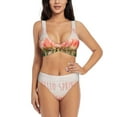 thumbnail image 1 of Kdxio Hello Spring Print Women's 2 Piece High Waisted Wrap Spaghetti Strap Summer Swimsuit Bikini Set-X-Large, 1 of 7