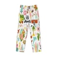 thumbnail image 1 of Kdxio Hello Summer Print Men's Sleep Pajama Pant Lounge Pants with Pockets, 1 of 8