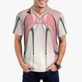 thumbnail image 1 of Kdxio High Heel Shoes Butterfly Print Men's Short Sleeve Polo Shirt,Midweight Men's Shirt, 1 of 6