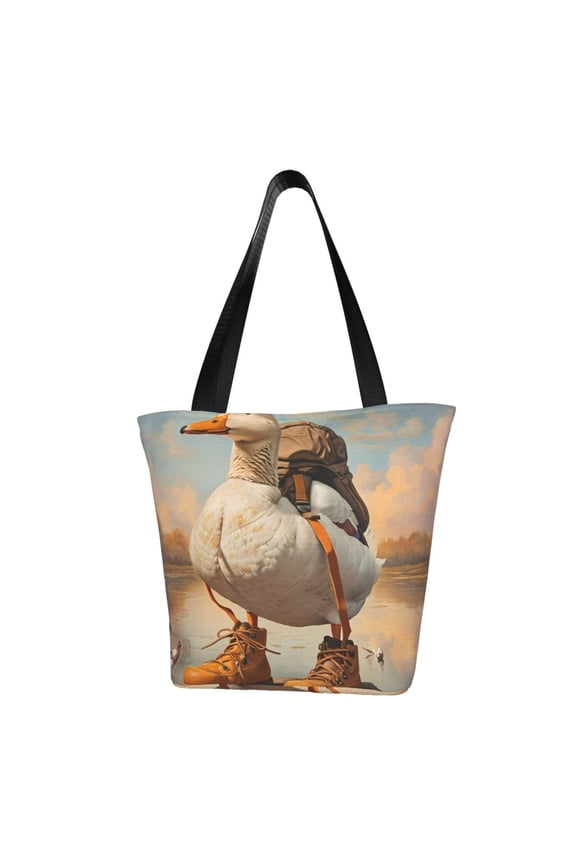 Hiking Duck Women Reusable Grocery Bags Foldable Ripstop,Reusable Shopping Bags for Shopping,Gym,Gift