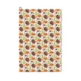 thumbnail image 1 of Kdxio Thanksgiving Turkey Pattern Golf Towel (24" X 16") with Carabiner Clip - The Convenient Golf Cleaning Towel, 1 of 8