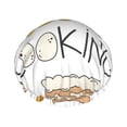 thumbnail image 1 of Kdxio Home Cooking Print Shower Cap for Women,Elastic and Reusable,Double Waterproof Layers Bathing Hat, 1 of 9