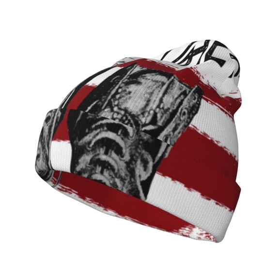 Kdxio Home Of The Free Because Of The Brave Winter Beanie for Men Women Beanie Knit Hat Cuffed Cap Beanie Knit Chunky Snow Cap