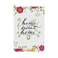 thumbnail image 1 of Kdxio Home Sweet Home Floral Pattern Golf Towel (24" X 16") with Carabiner Clip - The Convenient Golf Cleaning Towel, 1 of 8