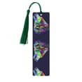 thumbnail image 1 of Kdxio Howling Wolf Print Metal Tassel Bookmarks,Perfect Gift for Art Lovers and Bookworms Metal Bookmarks for Women, 1 of 8