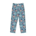 thumbnail image 1 of Kdxio Independence With Gnome Print Men's Sleep Pajama Pant Lounge Pants with Pockets, 1 of 8