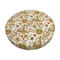 thumbnail image 1 of Kdxio Indian Paisley Print Stool Covers Round,Stretch Round Bar Stool Covers Washable Bar Stool Cushion Slipcover for 12-15 Inch Chair, 1 of 5