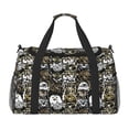 thumbnail image 1 of Kdxio Ink Graffiti Owl Travel Duffel Bag Gym Bag Weekender Travel Bag Gym Bag for Women &Men Airplane Travel Essentials for Flying, 1 of 7