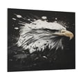 thumbnail image 1 of Kdxio Ink Style Bald Eagle Pattern Canvas Wall Art for Living Room Wall Decor for Bedroom Bathroom Modern Framed Canvas Art Prints Ready to Hang,Horizontal, 1 of 6