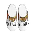 thumbnail image 1 of Kdxio It'S Fall Y'All Women's Men's Slippers Plush Slip-On House Slipper for Winter Indoor Soft Cushion Non-slip Fluffy Slides Slippers-46/47, 1 of 7