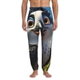 thumbnail image 1 of Kdxio Joyful Animated Bird Pattern Joggers,Sweatpants for Men with Pockets-Small, 1 of 5