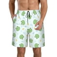 thumbnail image 1 of Kdxio Kawaii Frogs Pattern Mens Casual Shorts - Drawstring Summer Beach Sports Shorts for Men, 1 of 9