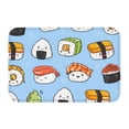 thumbnail image 1 of Kdxio Kawaii Sushi,16" x 24", Non-Slip Front Door Mats,Outdoor Welcome Mat Washable, 1 of 9
