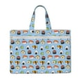 thumbnail image 1 of Kdxio Kawaii Sushi (2) File Tote Document Bag Business Briefcase Bag Document Organizer Tote Briefcase for Letter A4 Files Business Teacher Office Bag, 1 of 8