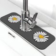 thumbnail image 1 of Kdxio Keep Life Simple Daisy Flower Pattern Non-Slip Diatom Mud Faucet Drain Pad,Self Absorbent Mat for Kitchen Sink for Variety Kitchen & Bathroom Countertops, 1 of 7