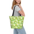 thumbnail image 1 of Kdxio Kiwi Lemon Women Reusable Grocery Bags Foldable Ripstop,Reusable Shopping Bags for Shopping,Gym,Gift, 1 of 8