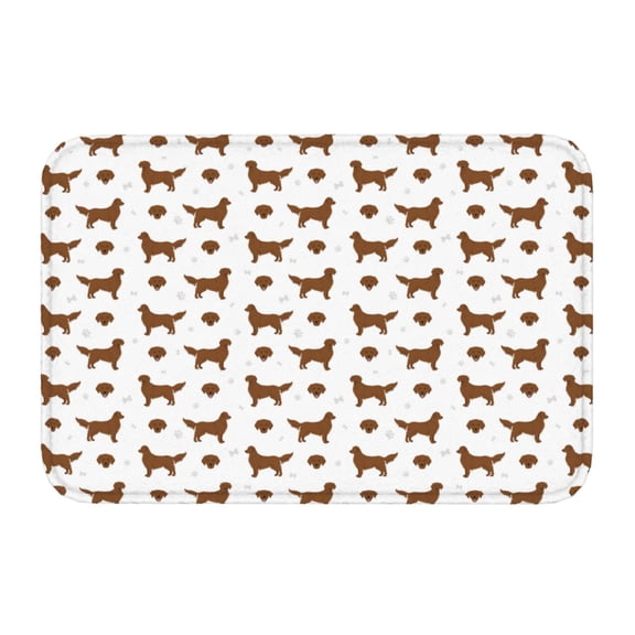 Kdxio Labrador Retriever Dog,16" x 24", Non-Slip Front Door Mats,Outdoor Welcome Mat Washable