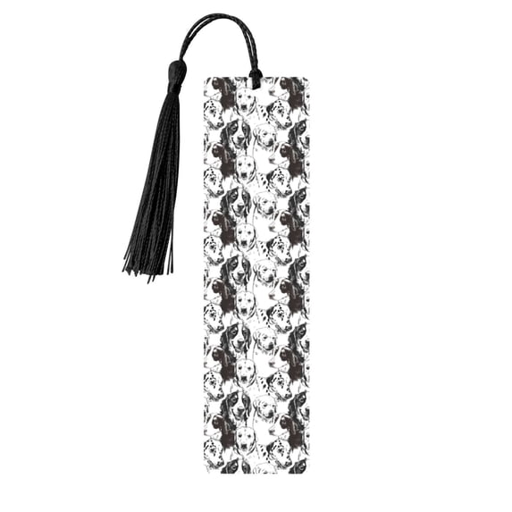Kdxio Labrador Retriever Dog Print Metal Tassel Bookmarks,Perfect Gift for Art Lovers and Bookworms Metal Bookmarks for Women