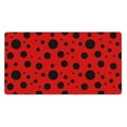 thumbnail image 1 of Kdxio Ladybug Pattern Print Large Gaming Mouse Pad,Non-Slip Base,Water Resist Keyboard Pad for Gamer,Office & Home,29.5 x 15.8 in, 1 of 9