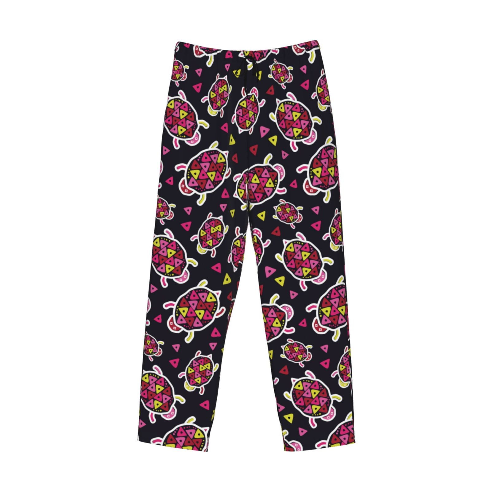 Kdxio Ladybug Print Men's Sleep Pajama Pant Lounge Pants with Pockets