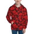 thumbnail image 1 of Kdxio Ladybugs 1 Pattern Kids Boys Girls Zip Up Hoodie 3D Printed Hooded Sweatshirt Hoody Coat with Pocket 7-12 Y-Medium, 1 of 6