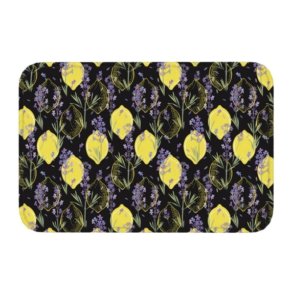 Kdxio Lavender Flowers,16" x 24", Non-Slip Front Door Mats,Outdoor Welcome Mat Washable