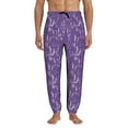 thumbnail image 1 of Kdxio Lavender Flowers Pattern Joggers,Sweatpants for Men with Pockets-3X-Large, 1 of 5