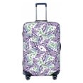 thumbnail image 1 of Kdxio Lavender Flowers Pattern Luggage Cover for Travel,Elastic and Durable,Fits 18-32 Inch,-No luggage included, 1 of 8