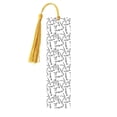 thumbnail image 1 of Kdxio Lavender Flowers Print Metal Tassel Bookmarks,Perfect Gift for Art Lovers and Bookworms Metal Bookmarks for Women, 1 of 8
