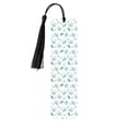 thumbnail image 1 of Kdxio Leaf Print Green Print Metal Tassel Bookmarks,Perfect Gift for Art Lovers and Bookworms Metal Bookmarks for Women, 1 of 8