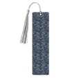 thumbnail image 1 of Kdxio Leaves Snowflakes Print Metal Tassel Bookmarks,Perfect Gift for Art Lovers and Bookworms Metal Bookmarks for Women, 1 of 8