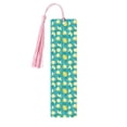 thumbnail image 1 of Kdxio Lemon Blue Print Metal Tassel Bookmarks,Perfect Gift for Art Lovers and Bookworms Metal Bookmarks for Women, 1 of 8