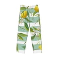 thumbnail image 1 of Kdxio Lemon Print Men's Sleep Pajama Pant Lounge Pants with Pockets, 1 of 8