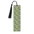 thumbnail image 1 of Kdxio Lemons on Striped Print Metal Tassel Bookmarks,Perfect Gift for Art Lovers and Bookworms Metal Bookmarks for Women, 1 of 8